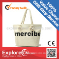 Fashion cotton canvas tote bag for beach and shopping                
                                    Quality Assured